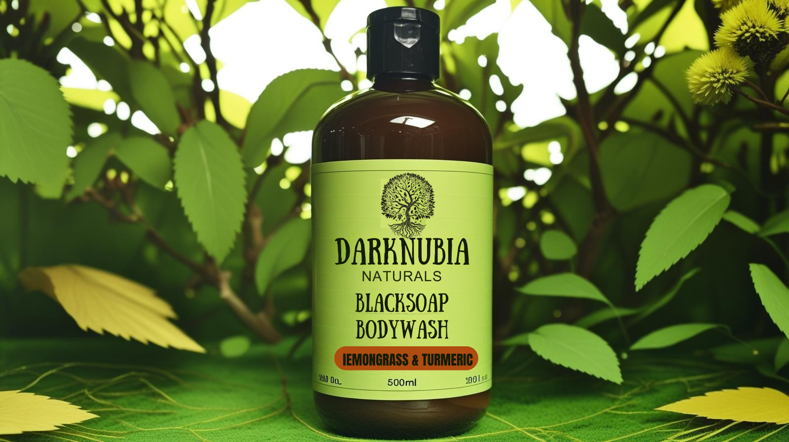 LEMONGRASS & TURMERIC BODY WASH 500ml