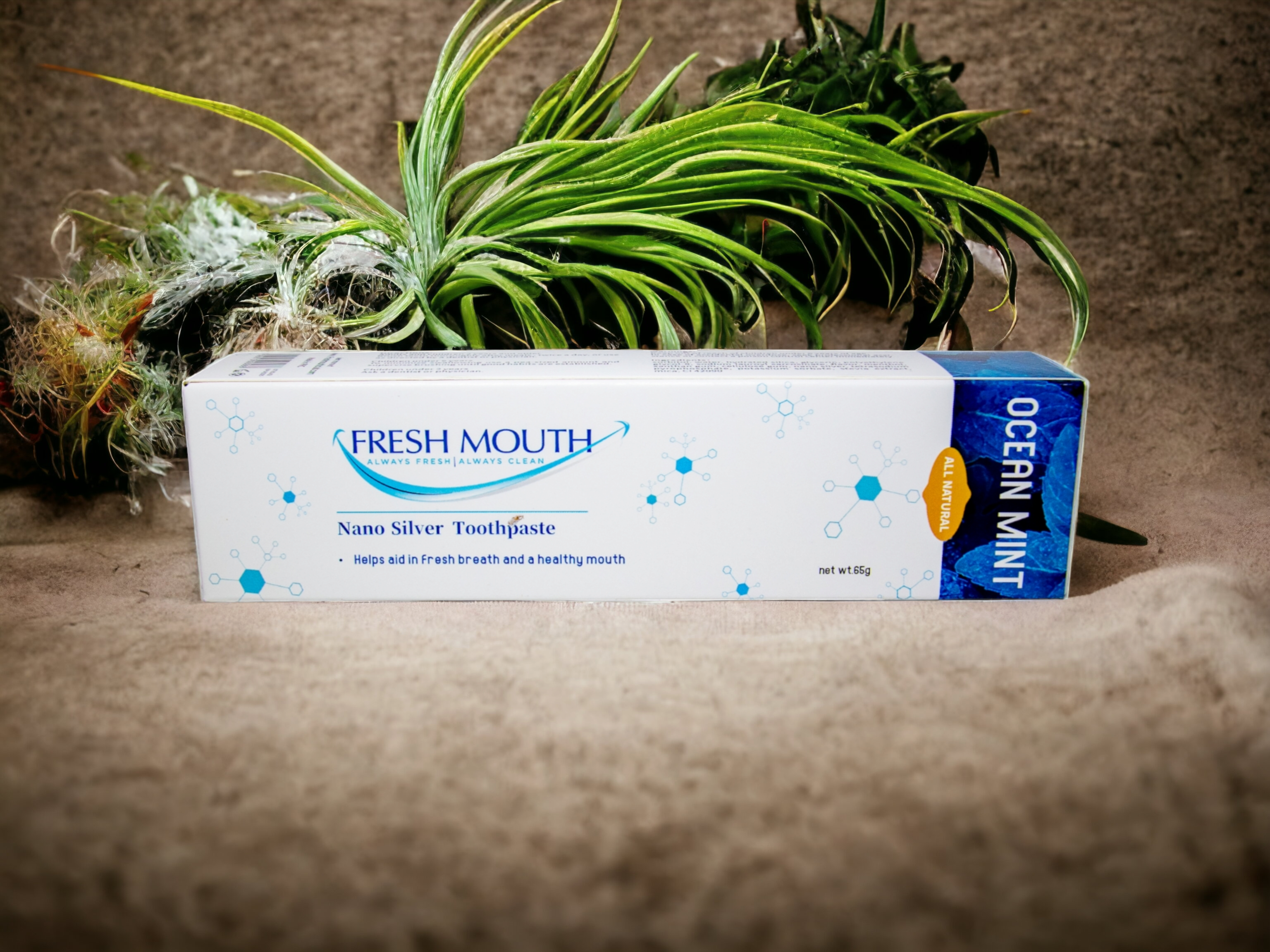 NANO SILVER TOOOTHPASTE (ocean breeze flavor)