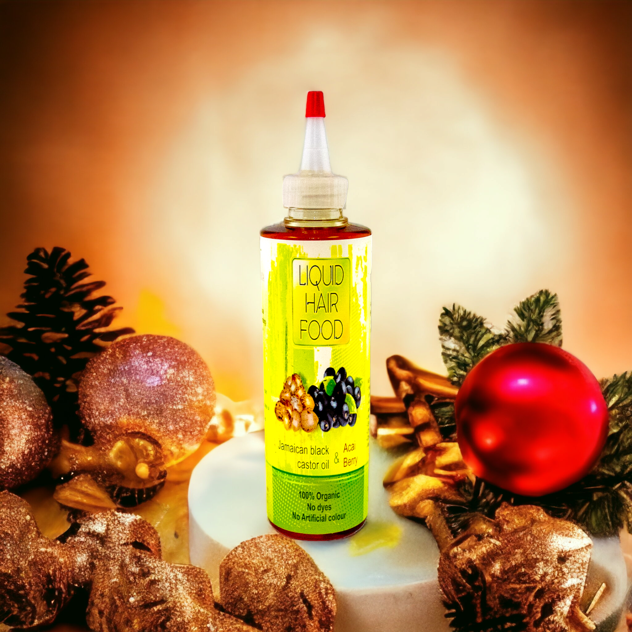 JAMAICAN BLACK CASTOR OIL & ACAI BERRY HAIR FOOD 100ml