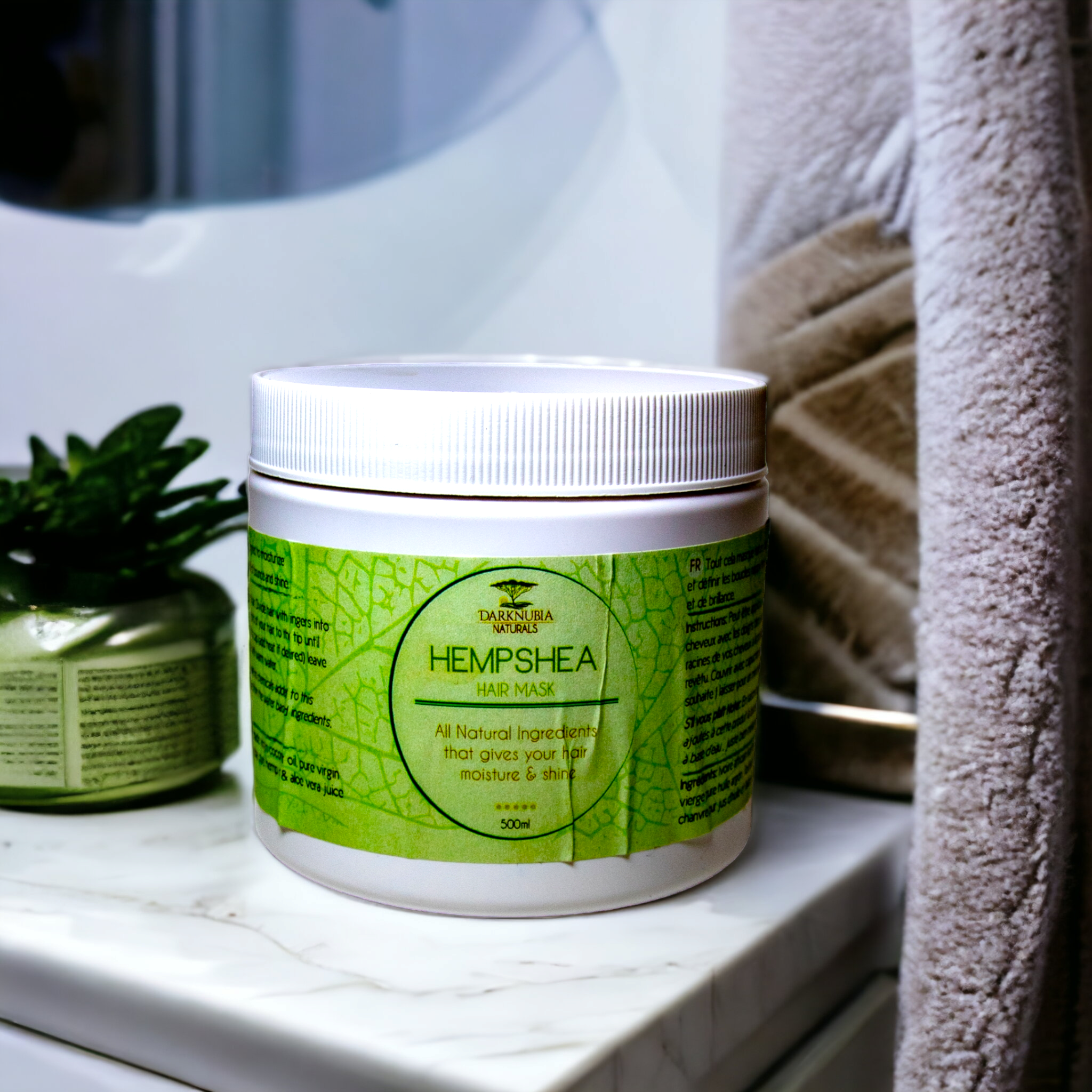 HEMP SHEA & SHEA BUTTER HAIR MASK
