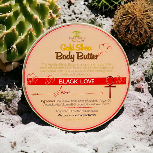 (BLACK LOVE) GOLD BODY BUTTERS
