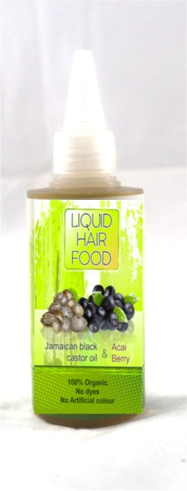 JAMAICAN BLACK CASTOR OIL & ACAI BERRY HAIR FOOD 100ml