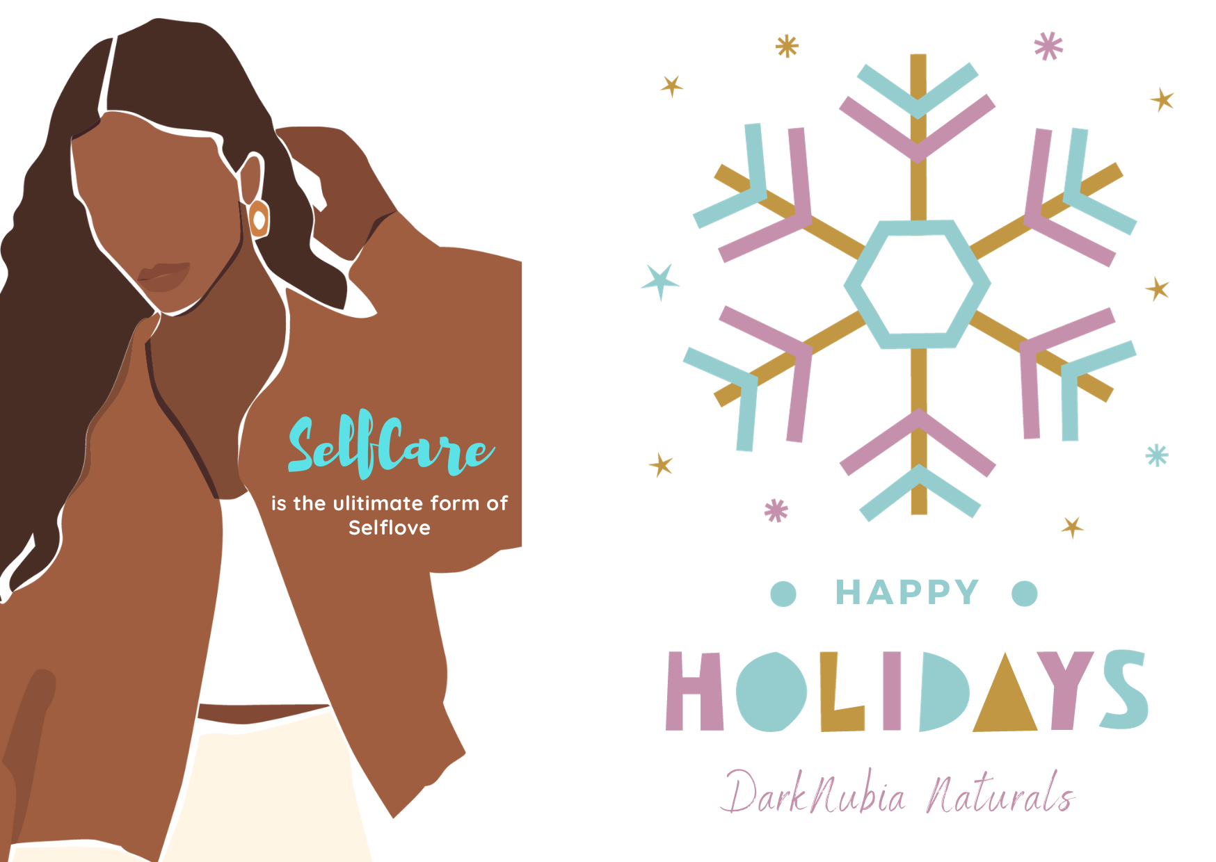 woman greeting card