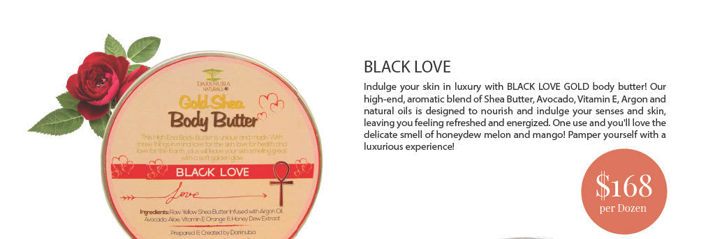 (BLACK LOVE) GOLD BODY BUTTERS (12)
