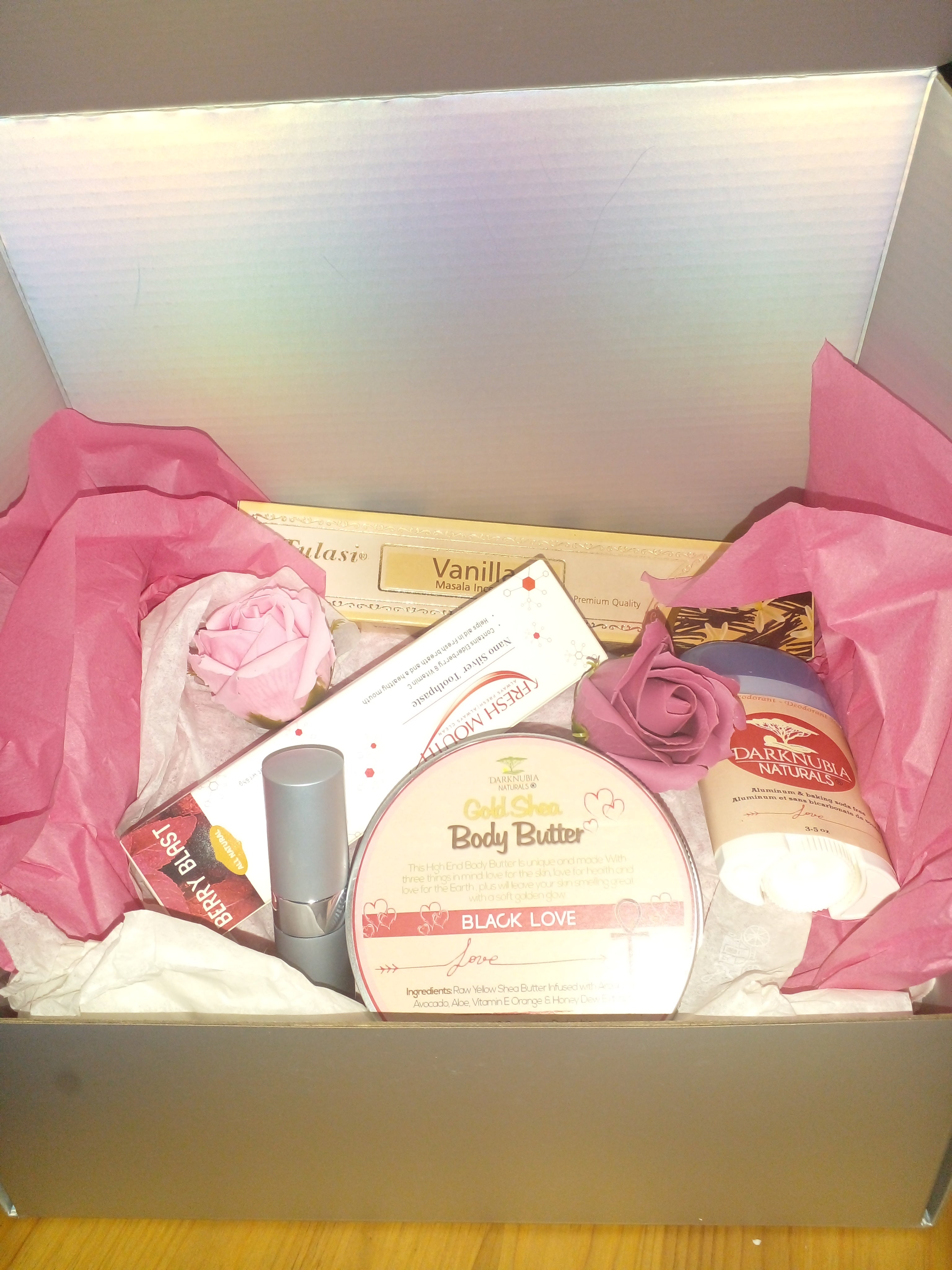 Blacklove body care giftbox