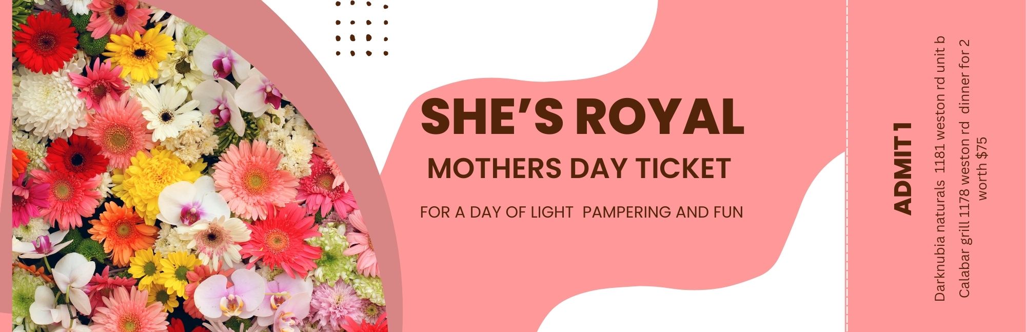 Mother's Day treat Tickets