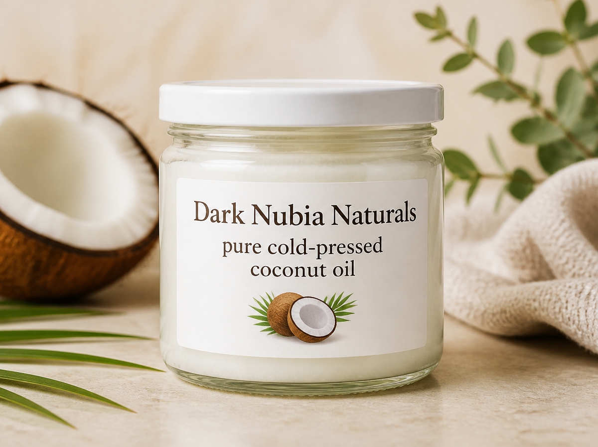 Pure cold pressed coconut oil 4oz