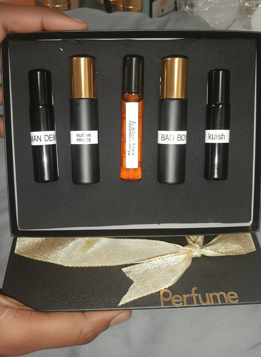 Perfume oil gift set