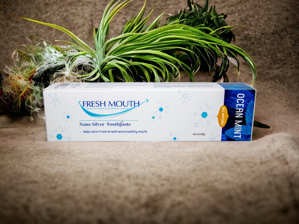 NANO SILVER TOOOTHPASTE (ocean breeze flavor)