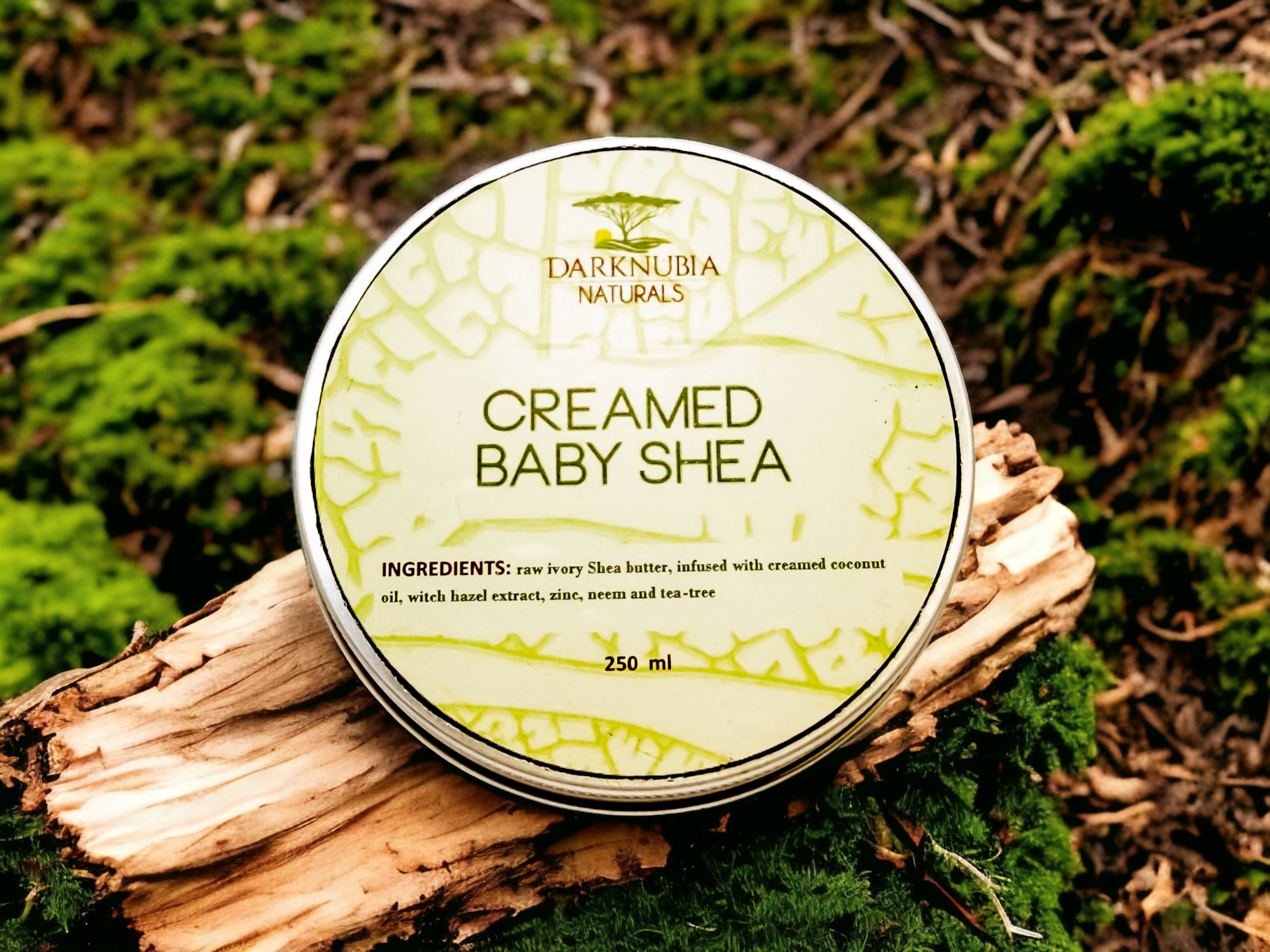 Creamed baby shea 250ml