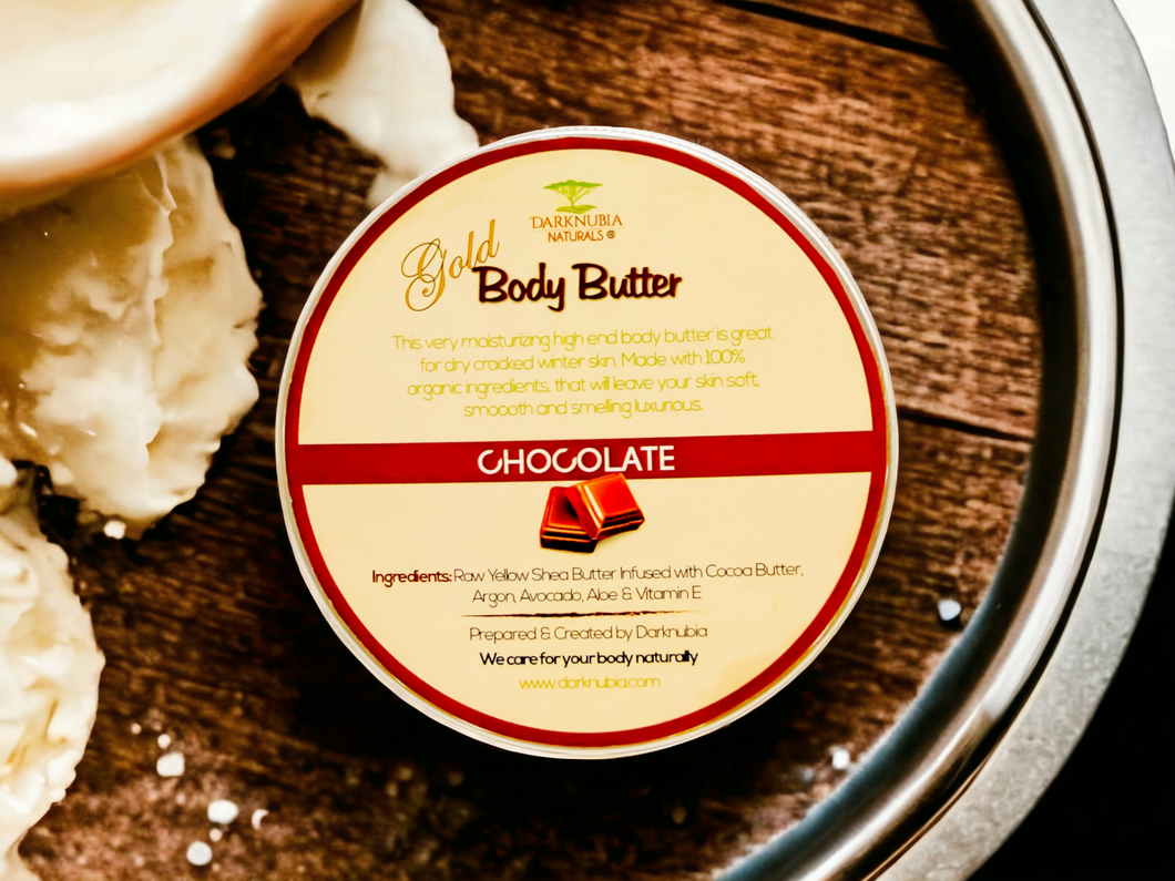 (CHOCOLATE) GOLD BODY BUTTERS