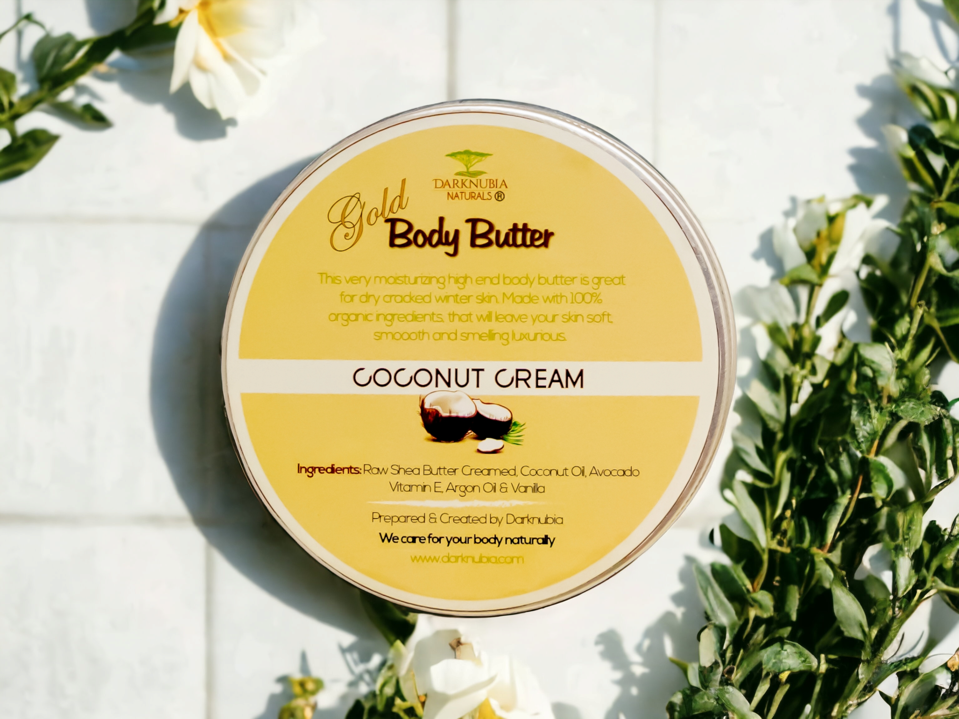 (COCONUT CREAM) GOLD BODY BUTTER