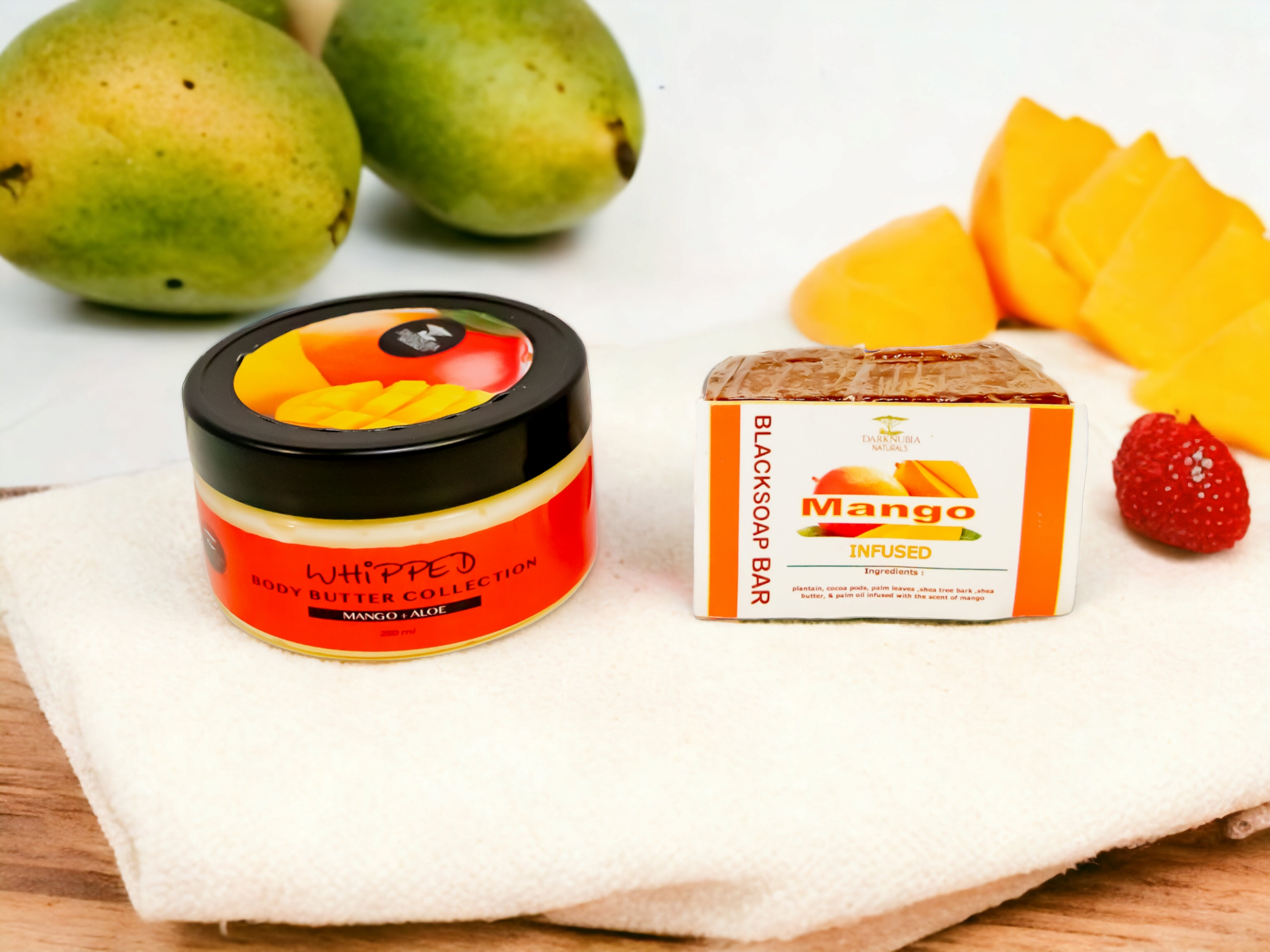 mango whipped body butter 250 ml