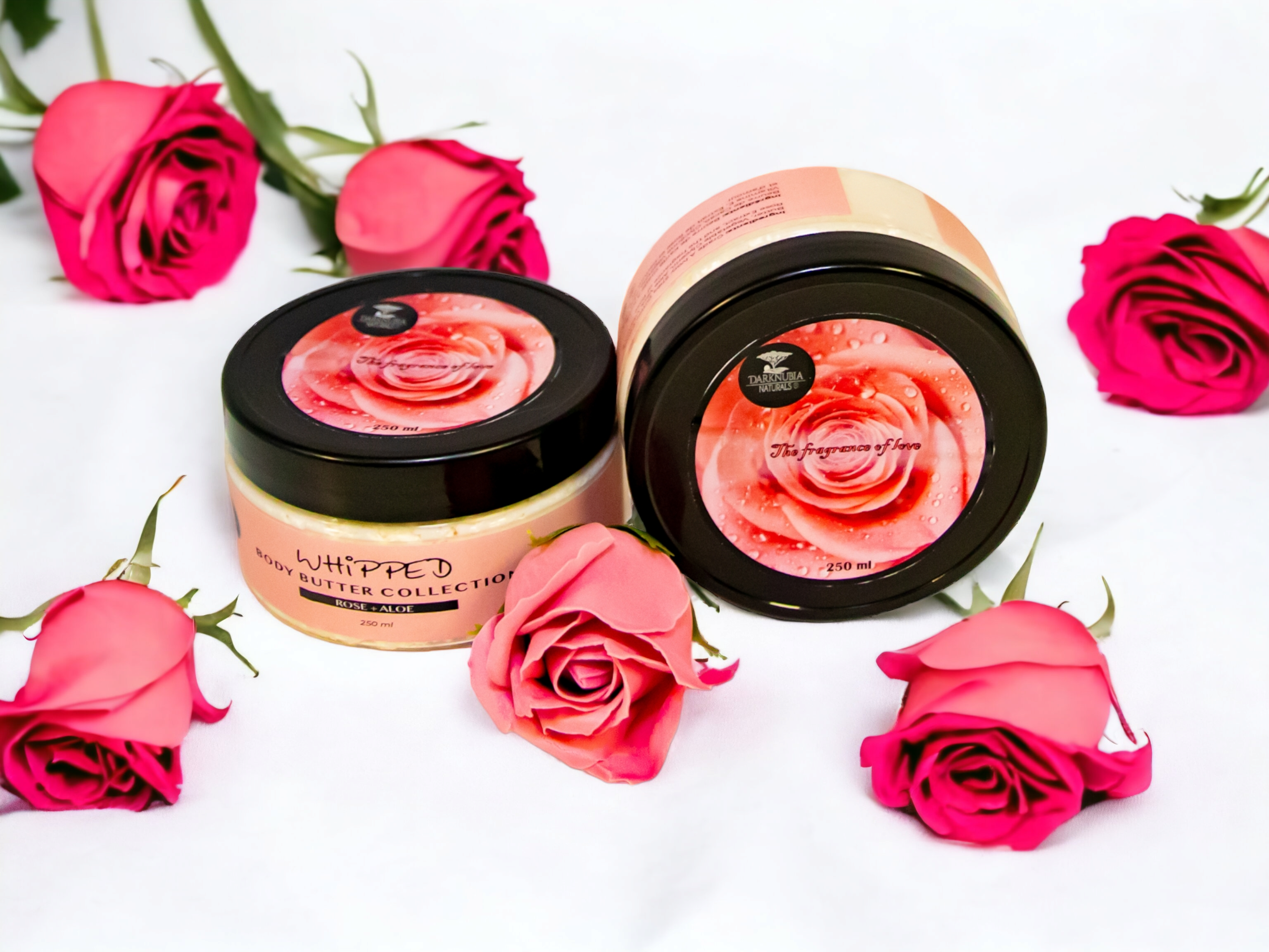Rose whipped body butter 250 ml