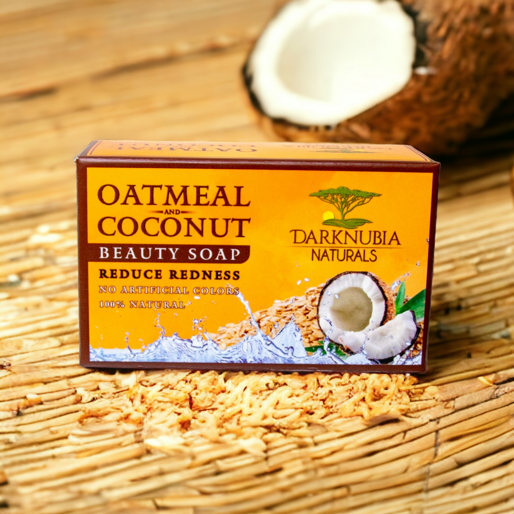 coconut & oatmeal soap bar