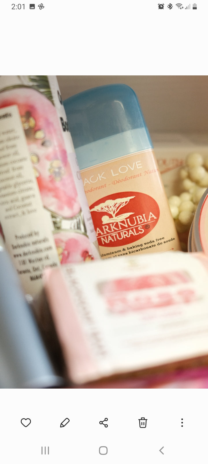 Blacklove body care giftbox
