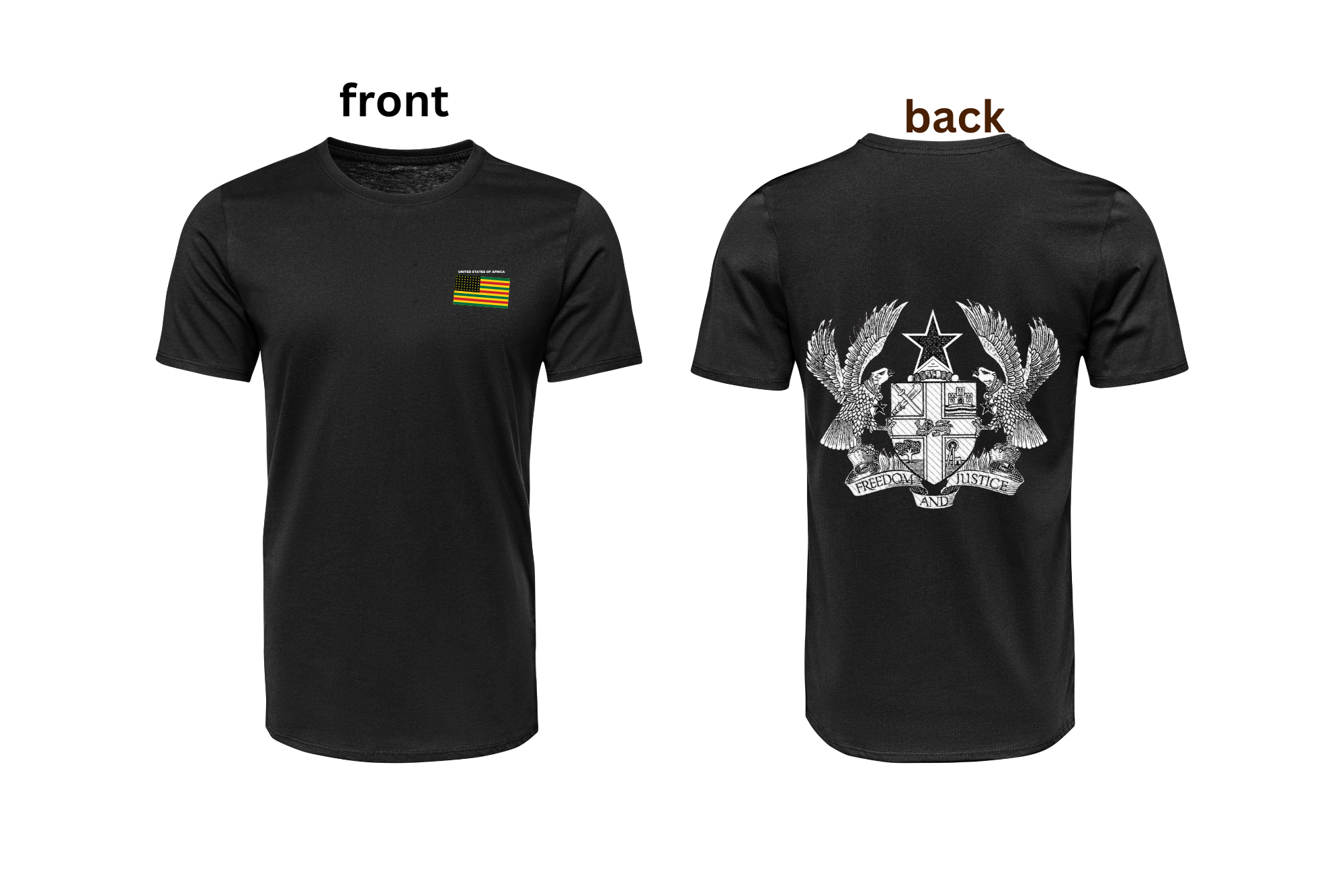 United States of Africa hoodies and t-shirts