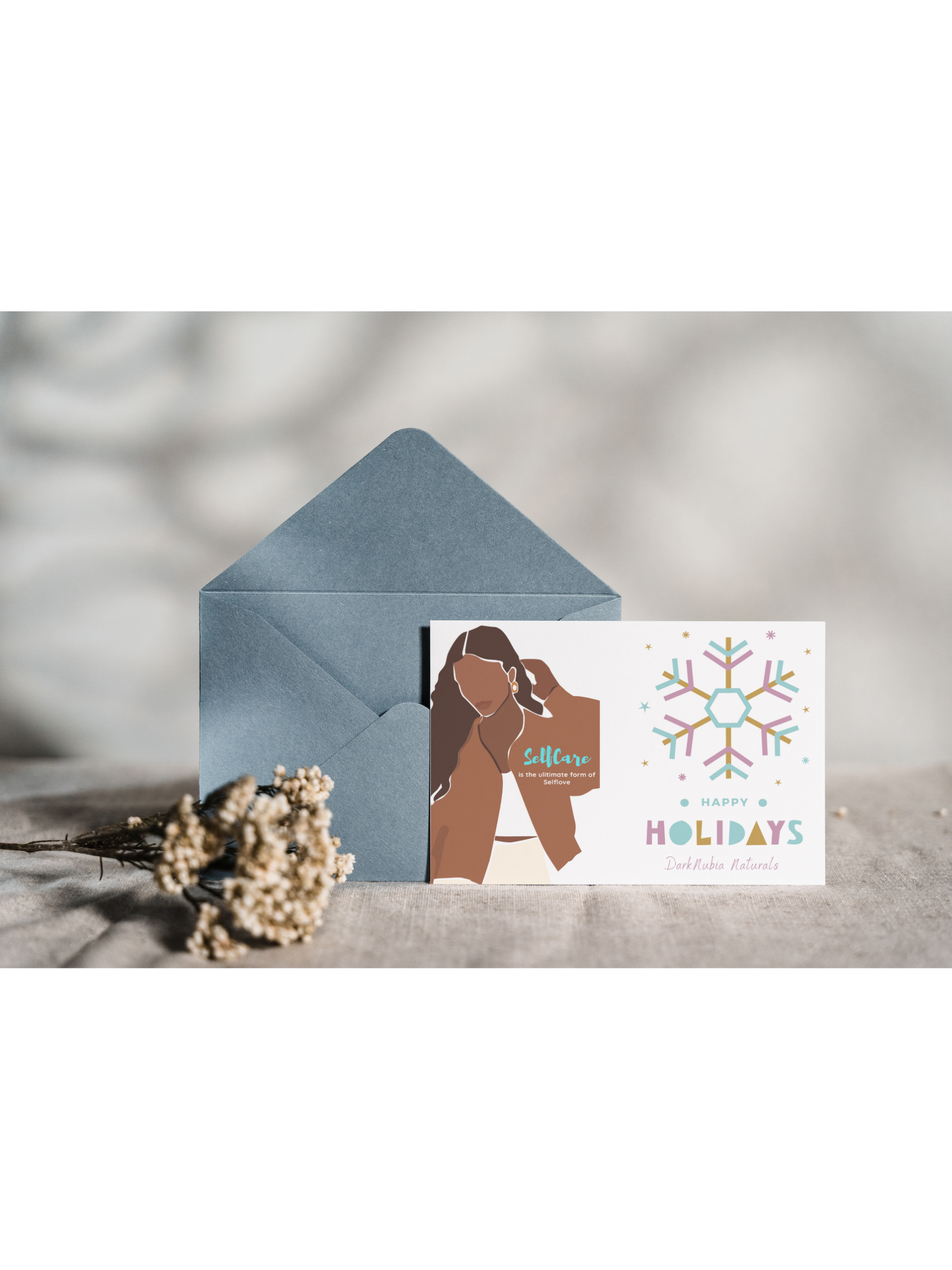 woman greeting card