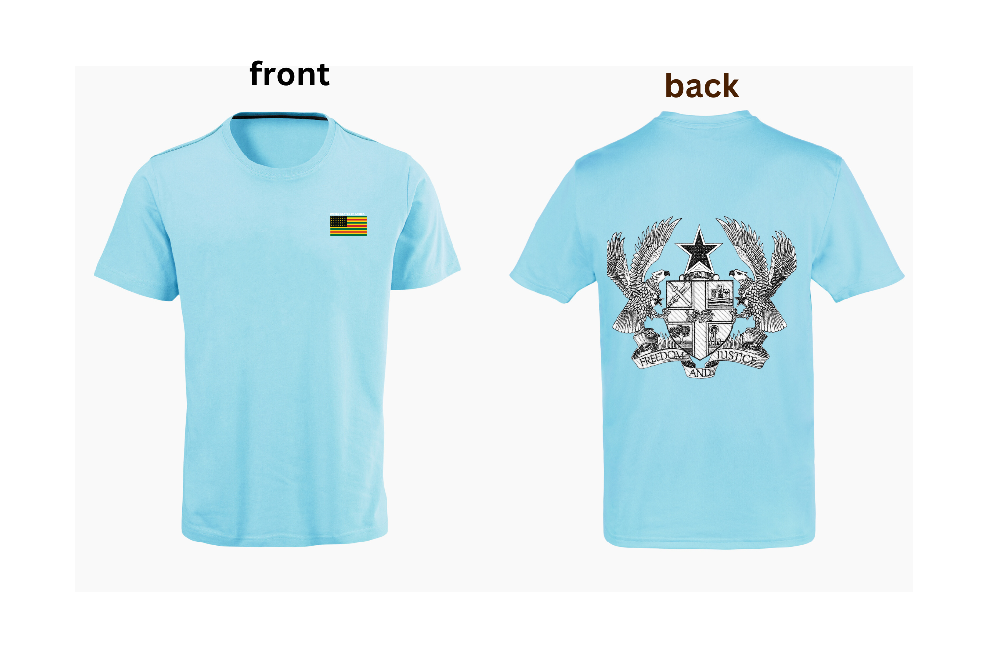 United States of Africa hoodies and t-shirts