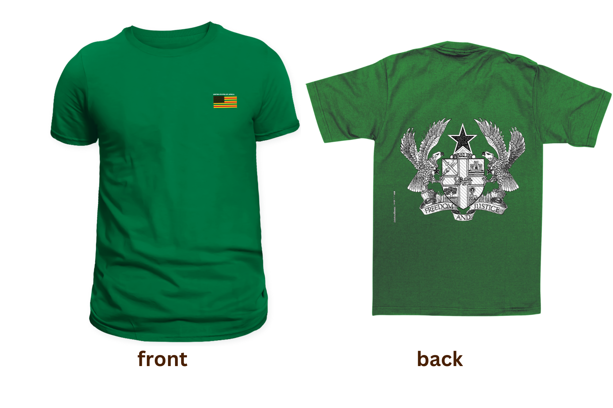 United States of Africa hoodies and t-shirts
