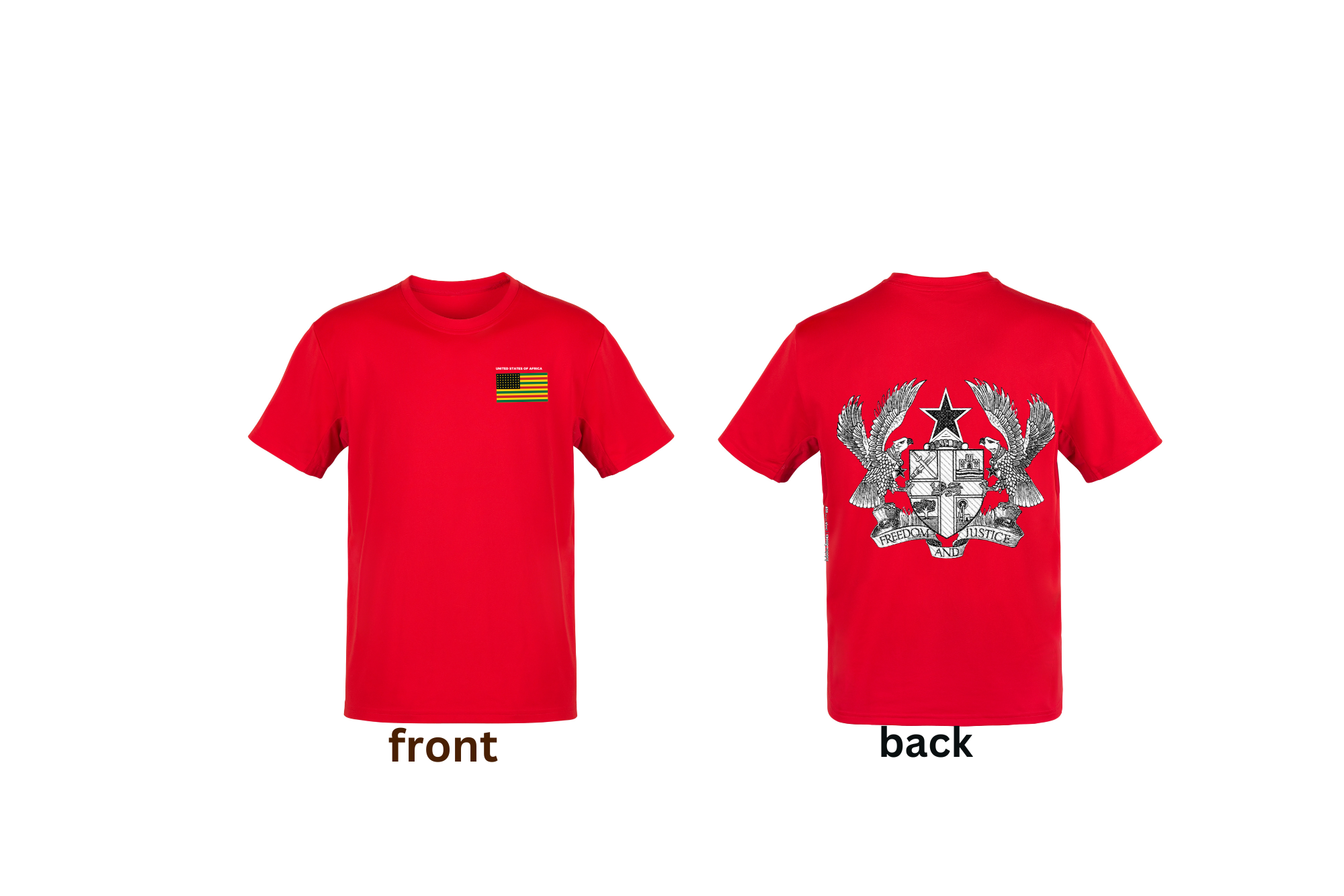 United States of Africa hoodies and t-shirts