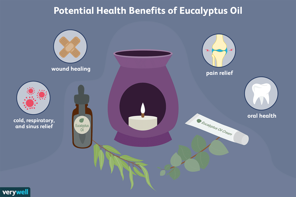 100% PURE EUCALYPTUS ESSENTIAL OIL 10ML