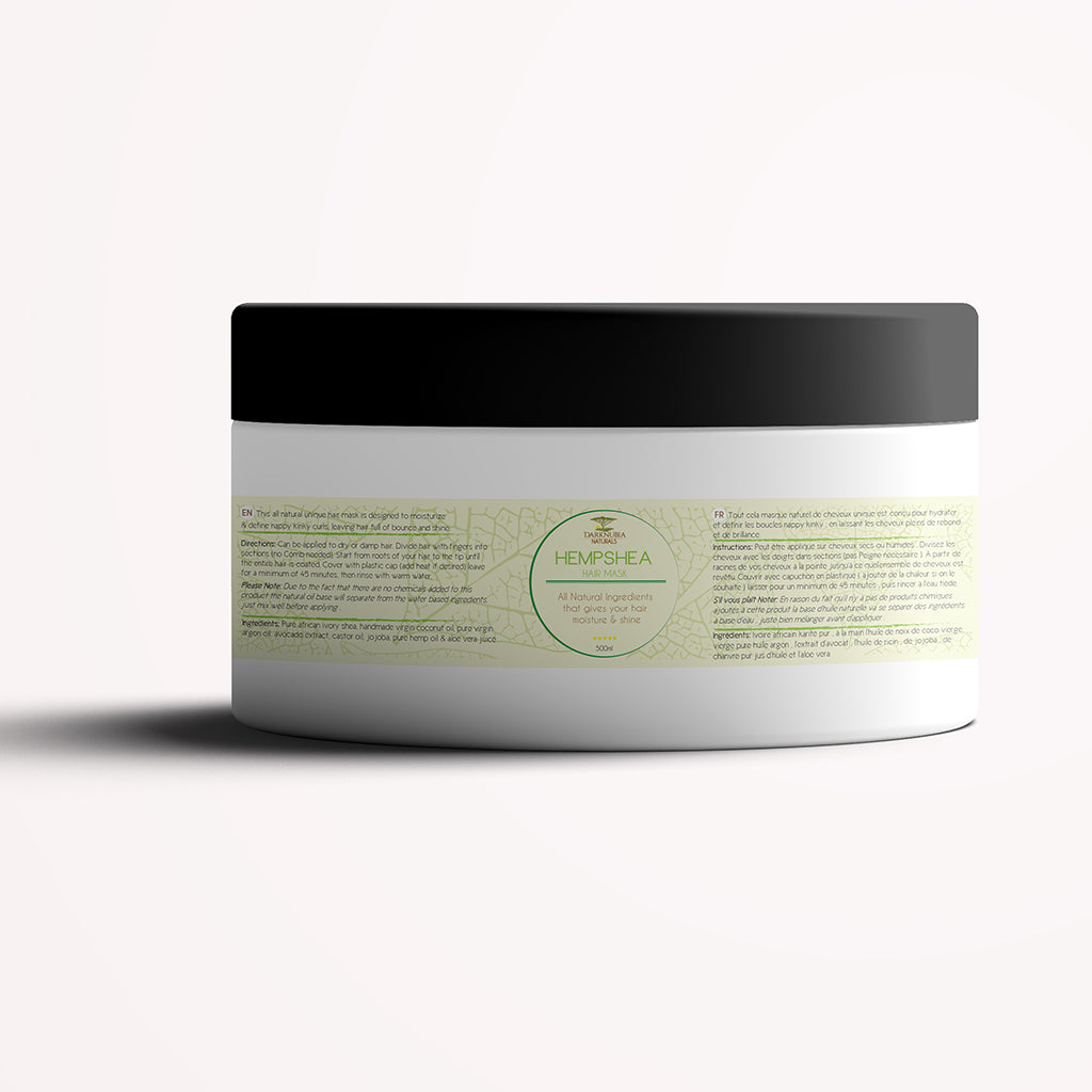 HEMP SHEA & SHEA BUTTER HAIR MASK (12)