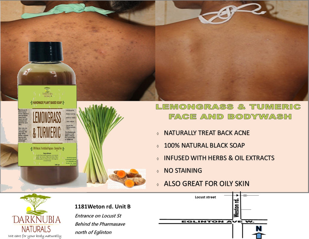 LEMONGRASS & TURMERIC BODY WASH 500ml