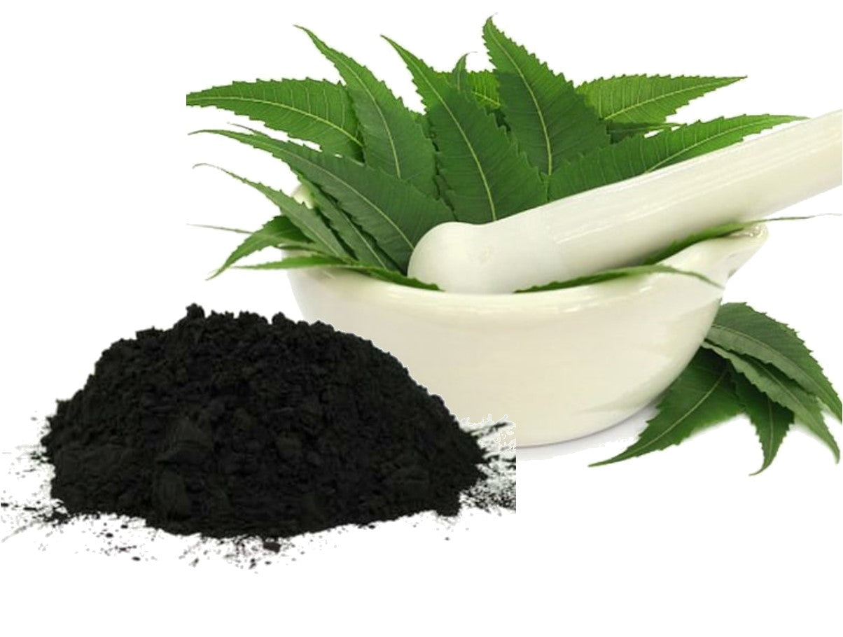 Neem bamboo and charcoal face soap