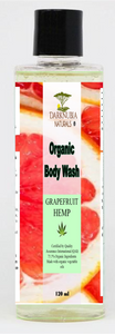 Grapefruit & Hemp Organic bodywash 500ml