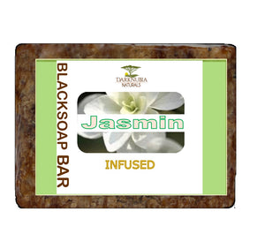 Jasmine infused blacksoap bar 180g