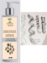 Load image into Gallery viewer, Jamaican black castor oil curl jelly