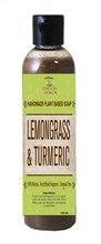 Load image into Gallery viewer, LEMONGRASS &amp; TURMERIC BODY WASH (12)
