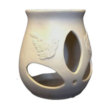Load image into Gallery viewer, White ceramic oil burner Height: 4.0&quot;